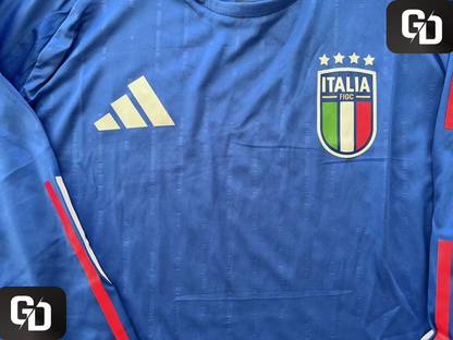 Italy Home 2025. HeatRDY (Match Version). Long Sleeves