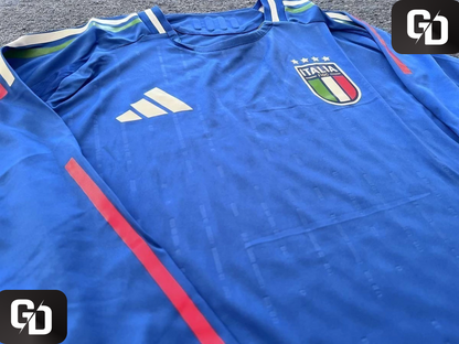 Italy Home 2025. HeatRDY (Match Version). Long Sleeves