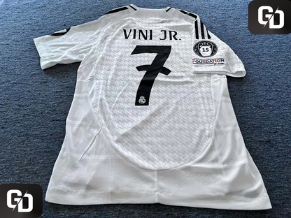 Real Madrid Home 2025. #7 Vini Jr. HeatRDY (Match Version)