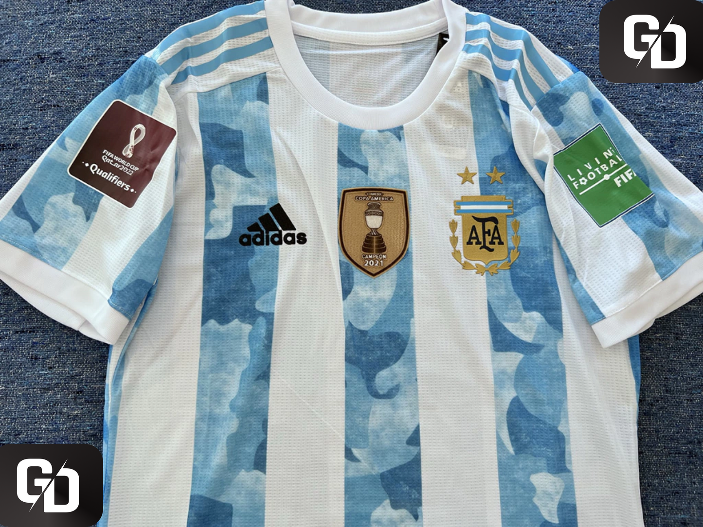 Argentina Home 2021 - Messi #10 HeatRDY (Match Version)