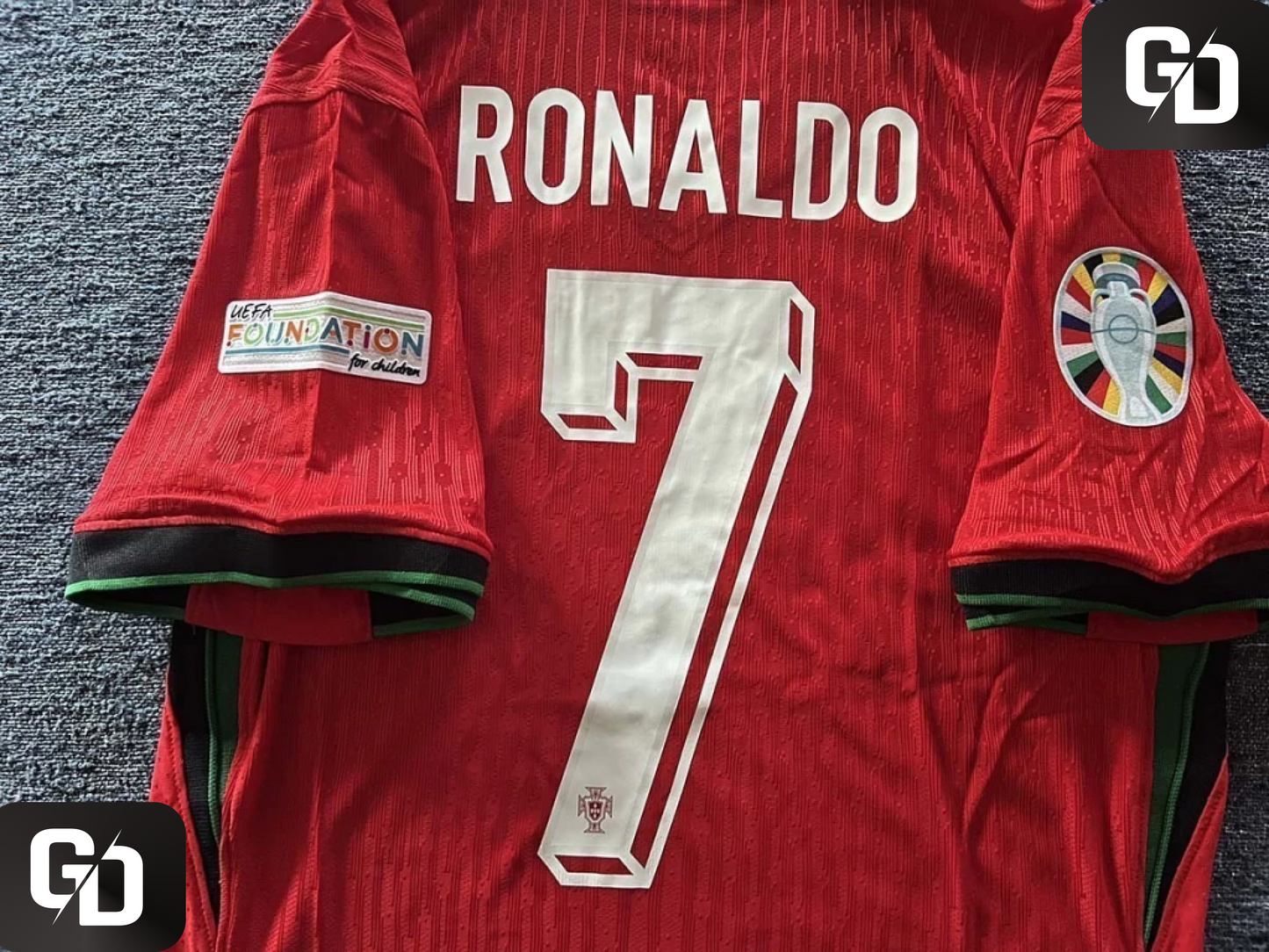 Portugal Home 2025. #7 Ronaldo. Dri Fit ADV (Match Version)