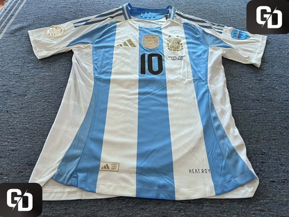 Argentina Home 2025. Copa America 2024 Final. #10 Messi (Match Version)