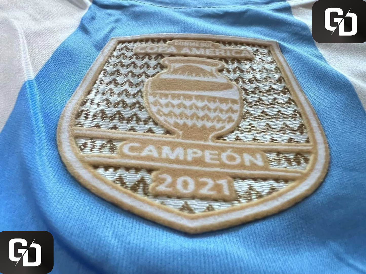 Argentina Home 2025. Copa America 2024 Final. #10 Messi (Match Version)