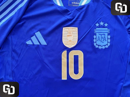 Argentina Away 2025. Copa America 2024 Final. #10 Messi (Match Version)