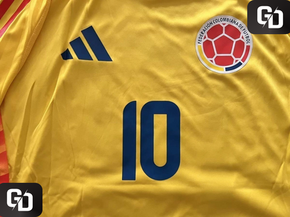 Colombia Home 2025. #10 James. HeatRDY (Match Version)