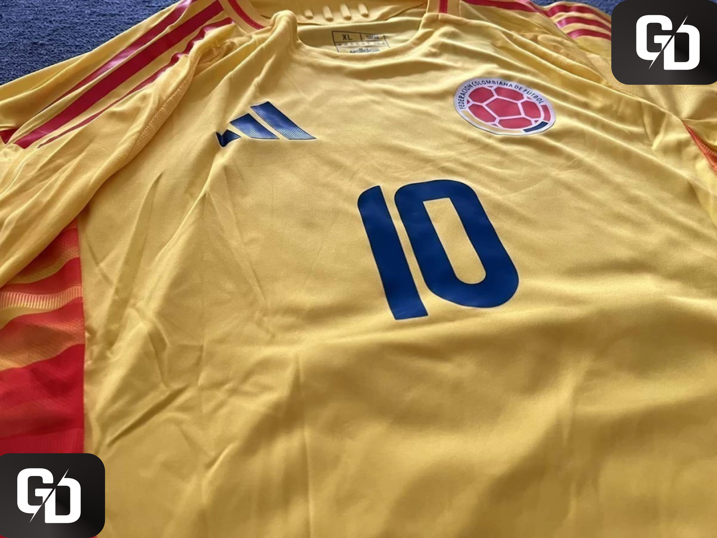 Colombia Home 2025. #10 James. HeatRDY (Match Version)