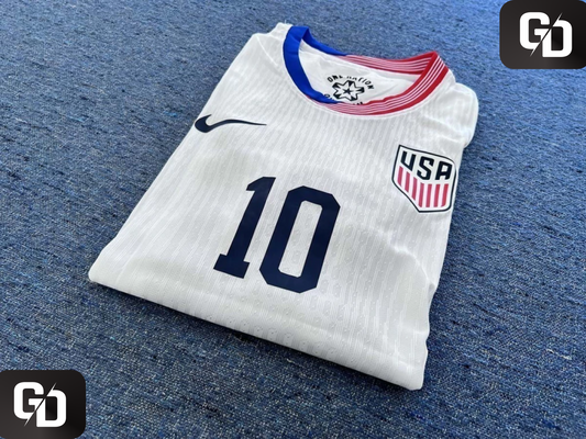 United States Home 2025. Pulisic #10 . Dri Fit ADV (Match Version)