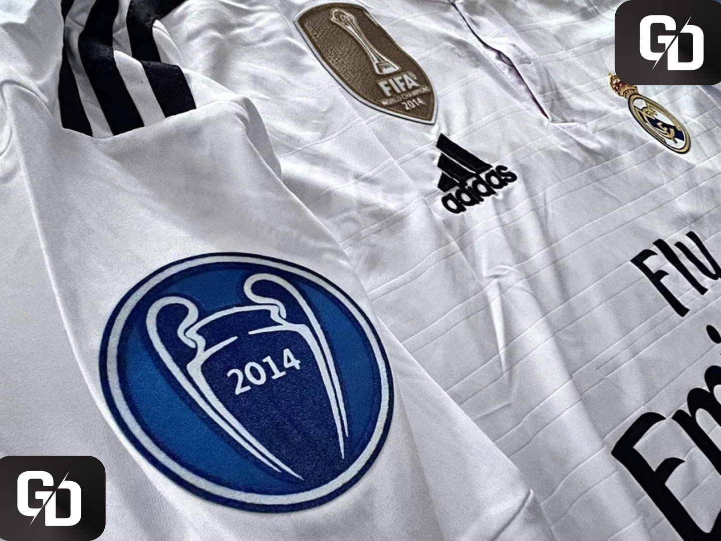 Real Madrid Home Long Sleeves Retro 2015. #7 Ronaldo