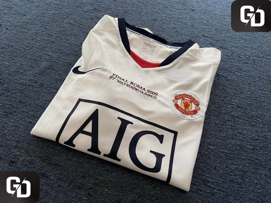 Manchester United Away (White) Long Sleeves 2009. #7 Ronaldo