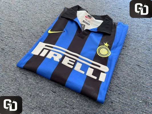 Inter Home Long Sleeves Retro 1999. #9 Ronaldo