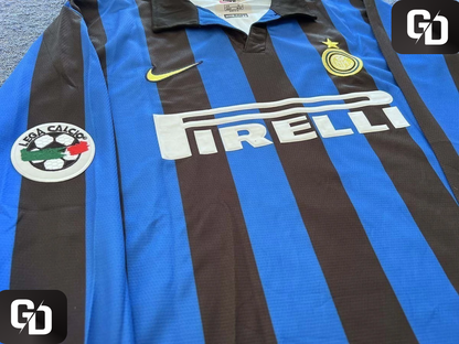 Inter Home Long Sleeves Retro 1999. #9 Ronaldo