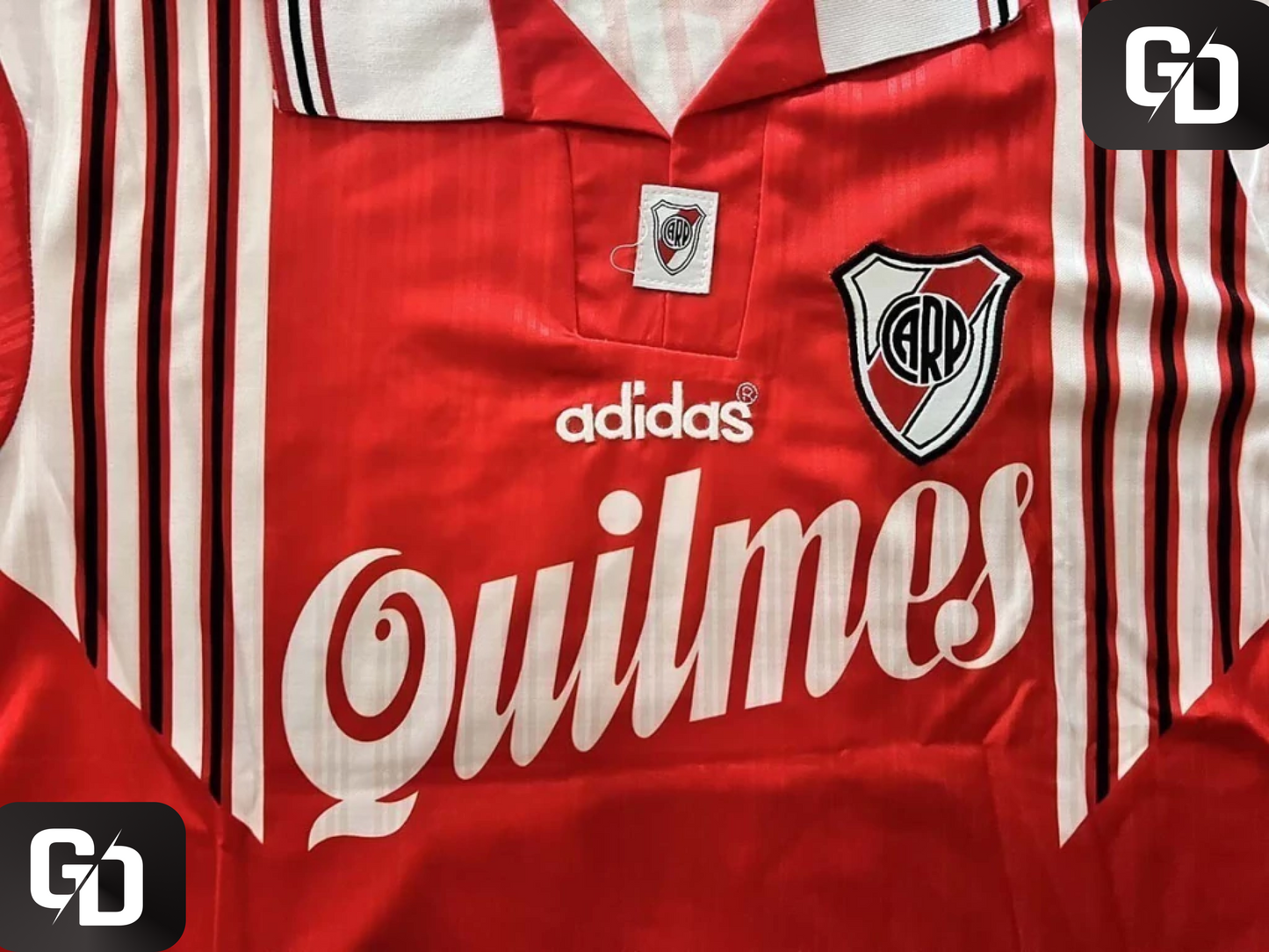 River Plate Away Red Retro 1996. #9