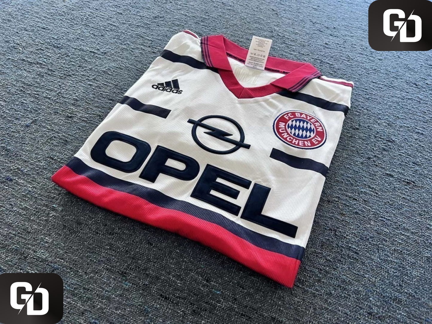 Bayern Munich Away (White) Retro 1998-2000. #10 Matthaus