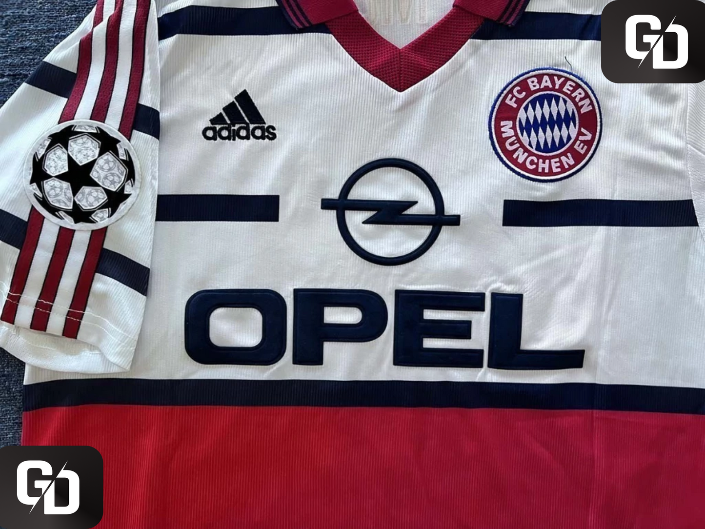 Bayern Munich Away (White) Retro 1998-2000. #10 Matthaus