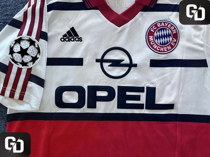 Bayern Munich Away (White) Retro 1998-2000. #10 Matthaus