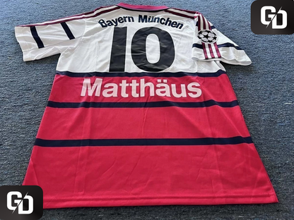 Bayern Munich Away (White) Retro 1998-2000. #10 Matthaus