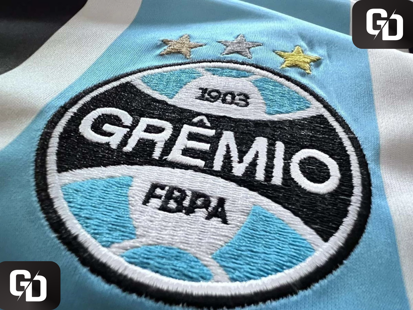 Grêmio de Porto Alegre Home Retro 2000. #10 Ronaldinho