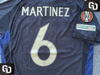 Manchester United Away 2025. #6 Martinez  (Match Version)