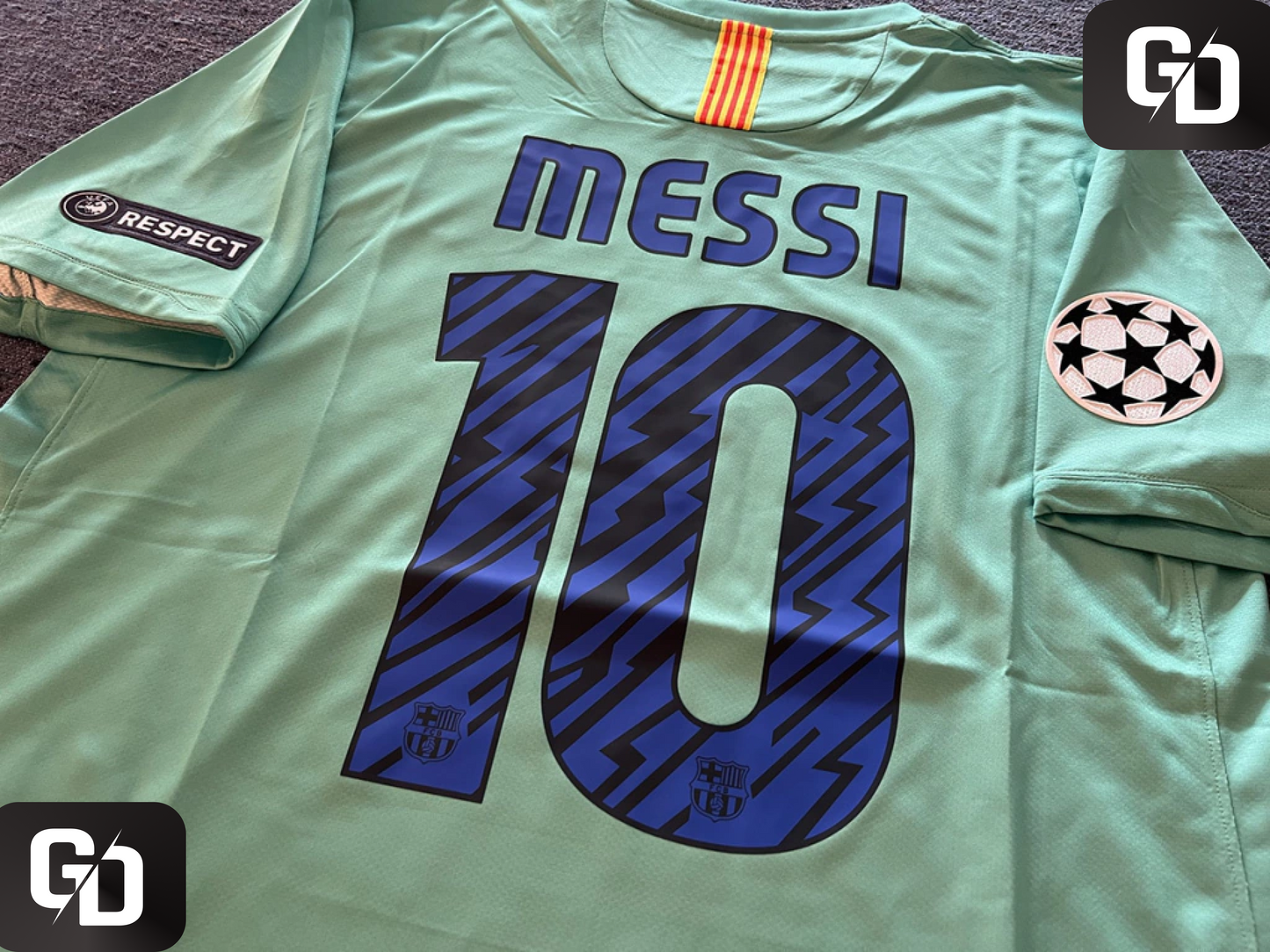 Barcelona Away Retro 2011. #10 Messi