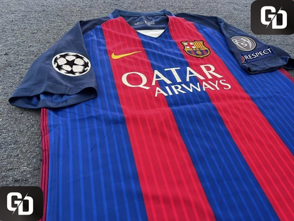 Barcelona Home Retro 2016. #10 Messi