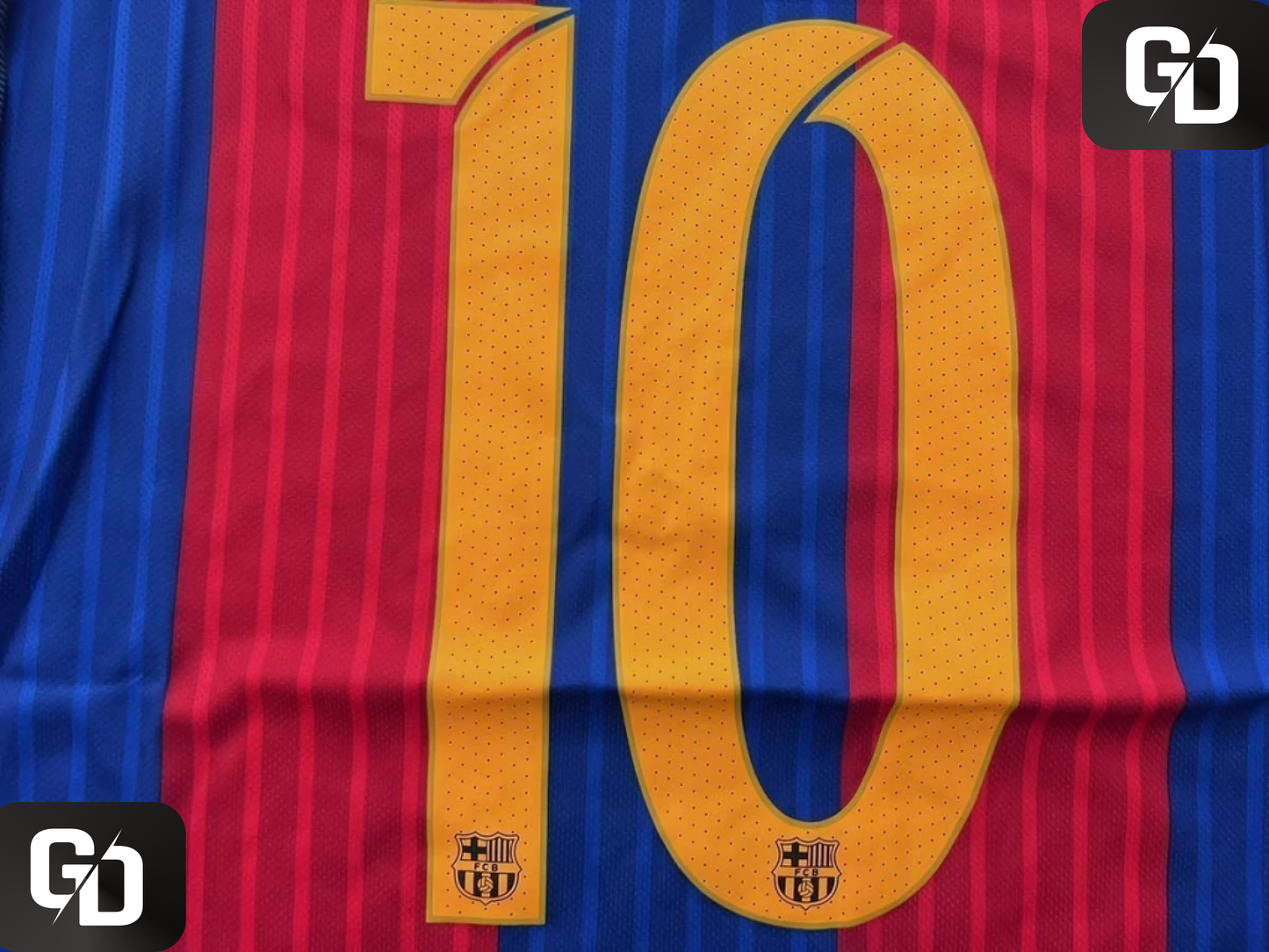 Barcelona Home Retro 2016. #10 Messi