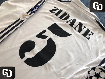 Real Madrid Home Retro 2001. #5 Zidane