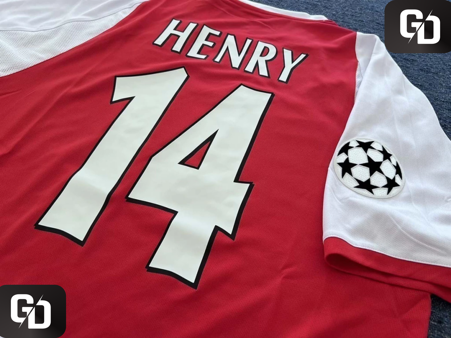 Arsenal Home Retro 2003. #14 Henry