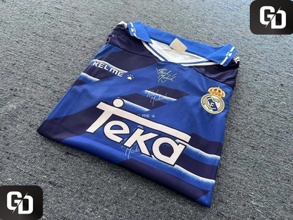 Real Madrid Away (Blue) Retro 1996. #6 Redondo