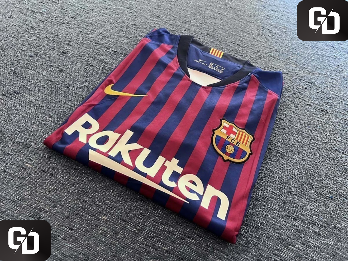 Barcelona Home Retro 2019. #10 Messi