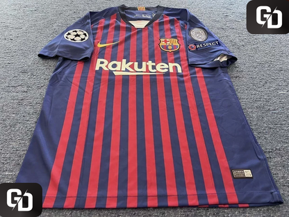 Barcelona Home Retro 2019. #10 Messi