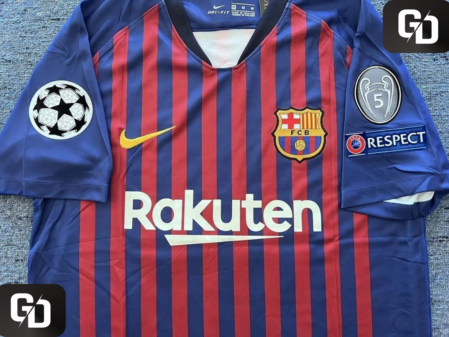 Barcelona Home Retro 2019. #10 Messi