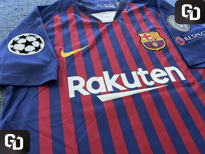 Barcelona Home Retro 2019. #10 Messi