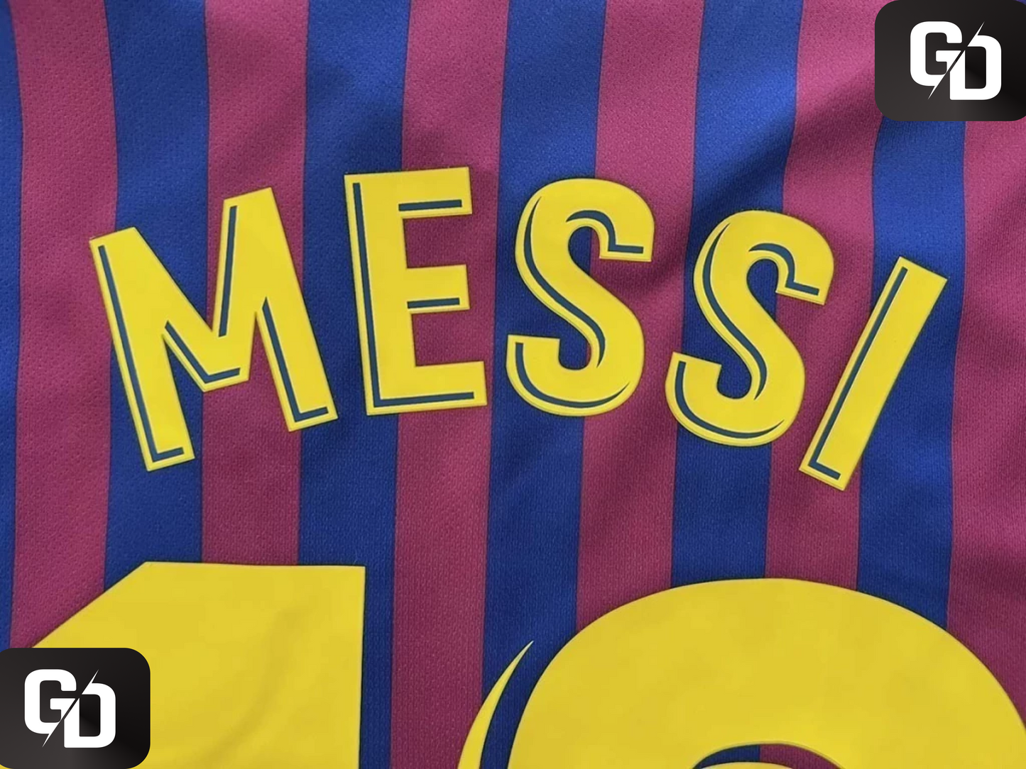 Barcelona Home Retro 2019. #10 Messi