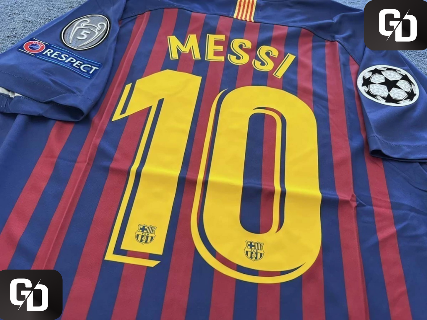 Barcelona Home Retro 2019. #10 Messi