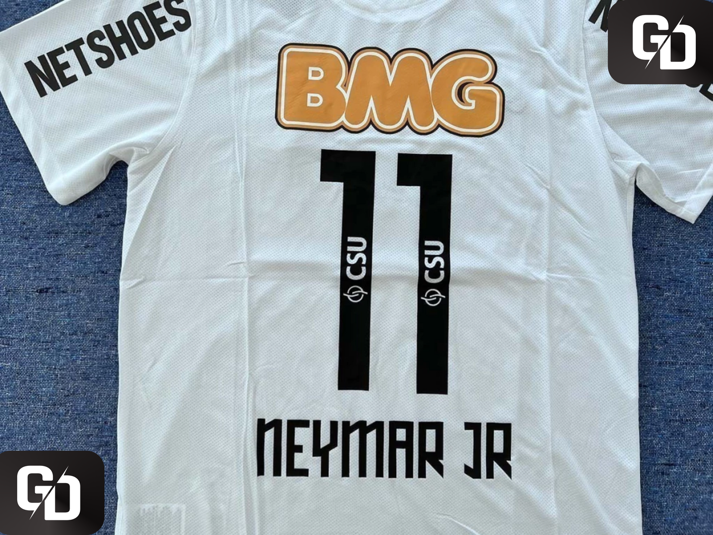 Santos Home Retro 2012. #11 Neymar