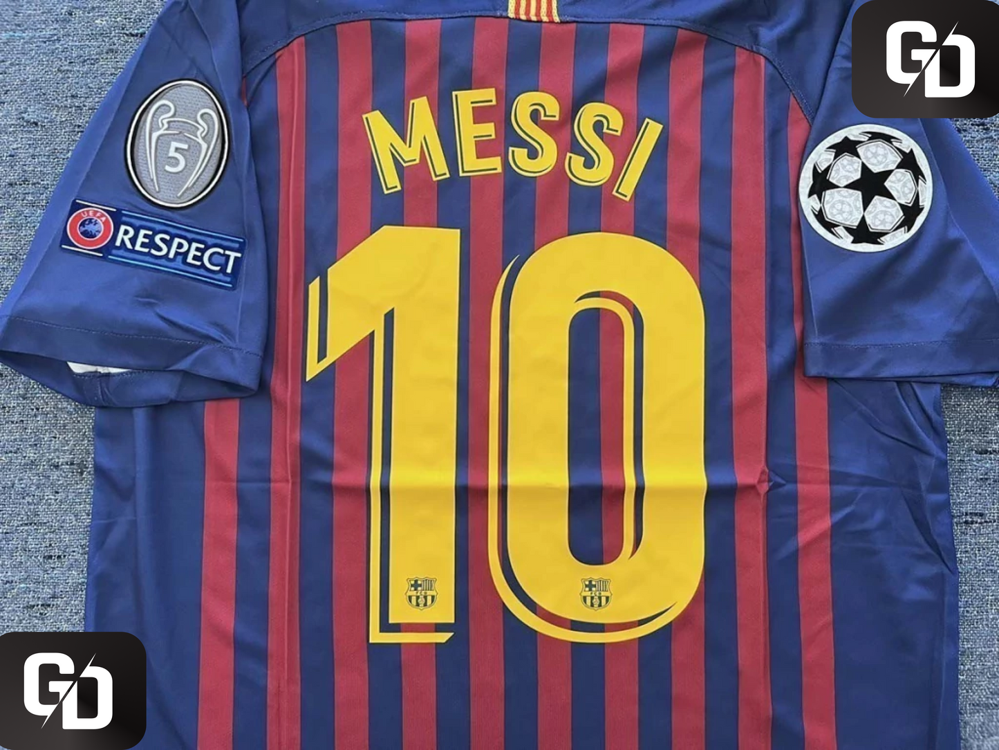 Barcelona Home Retro 2019. #10 Messi