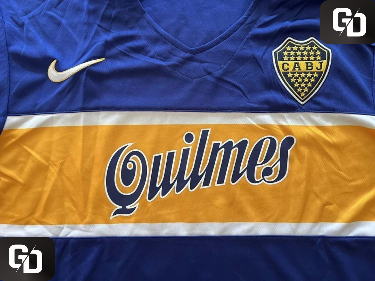 Boca Juniors Home Retro 1997. #8 Riquelme