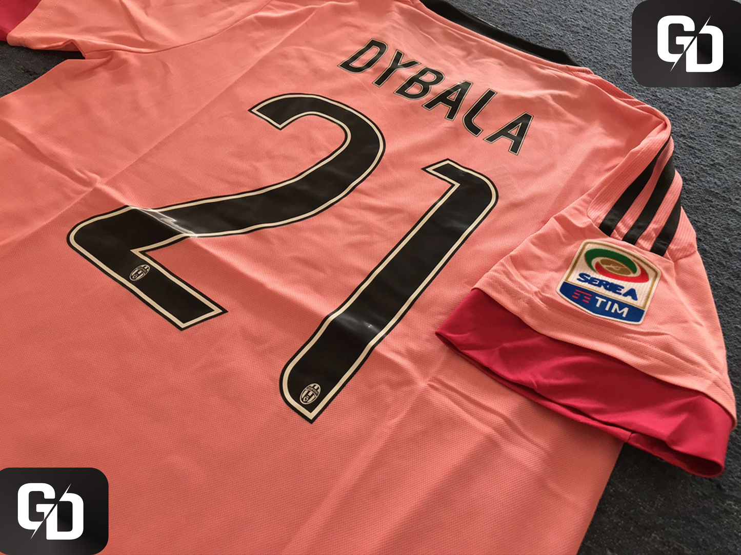 Juventus Away Retro 2016 .Dybala #21