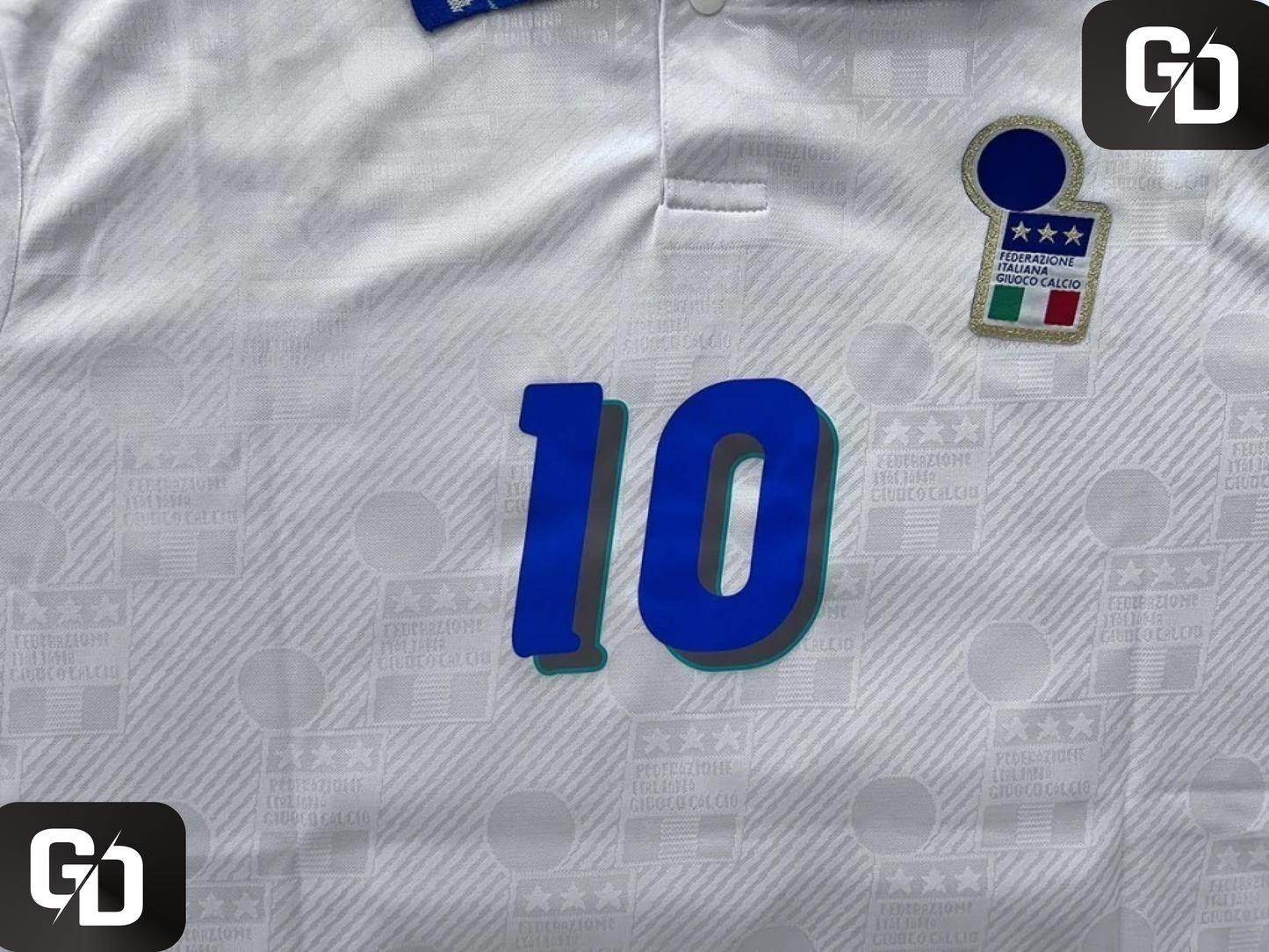 Italy Away Retro 1994. #10 Baggio