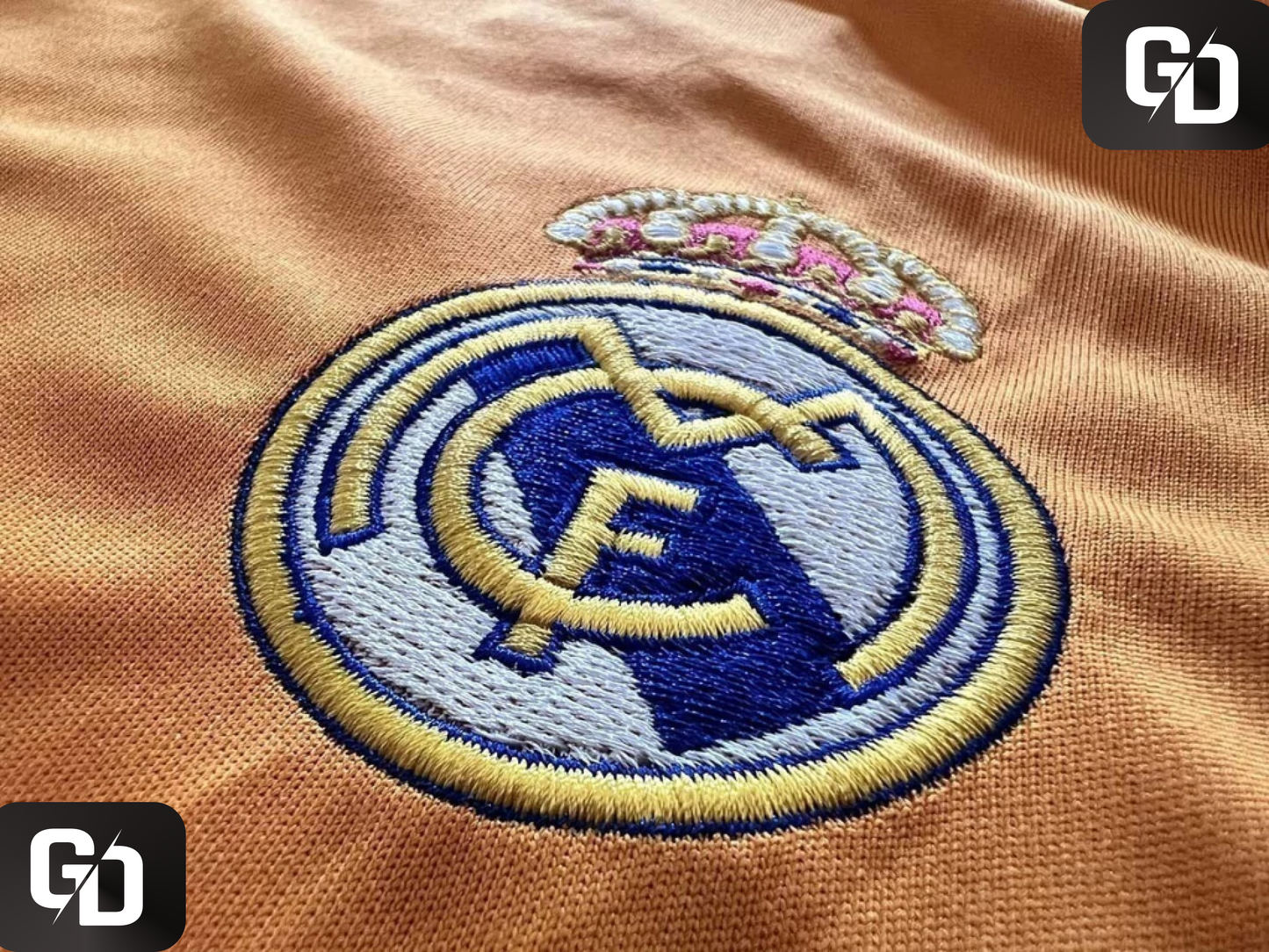 Real Madrid Alternate (Orange) Retro 2014. #19 Modric