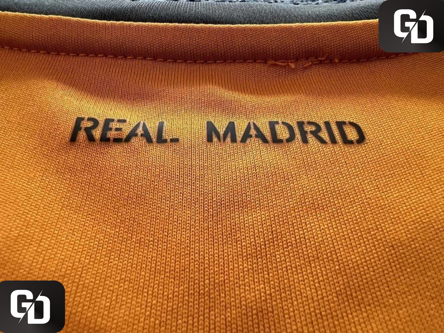 Real Madrid Alternate (Orange) Retro 2014. #19 Modric