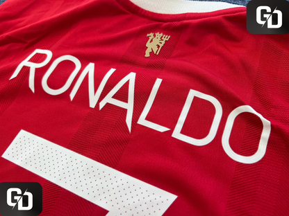 Manchester United Home 2022. #7 Ronaldo (Match Version)