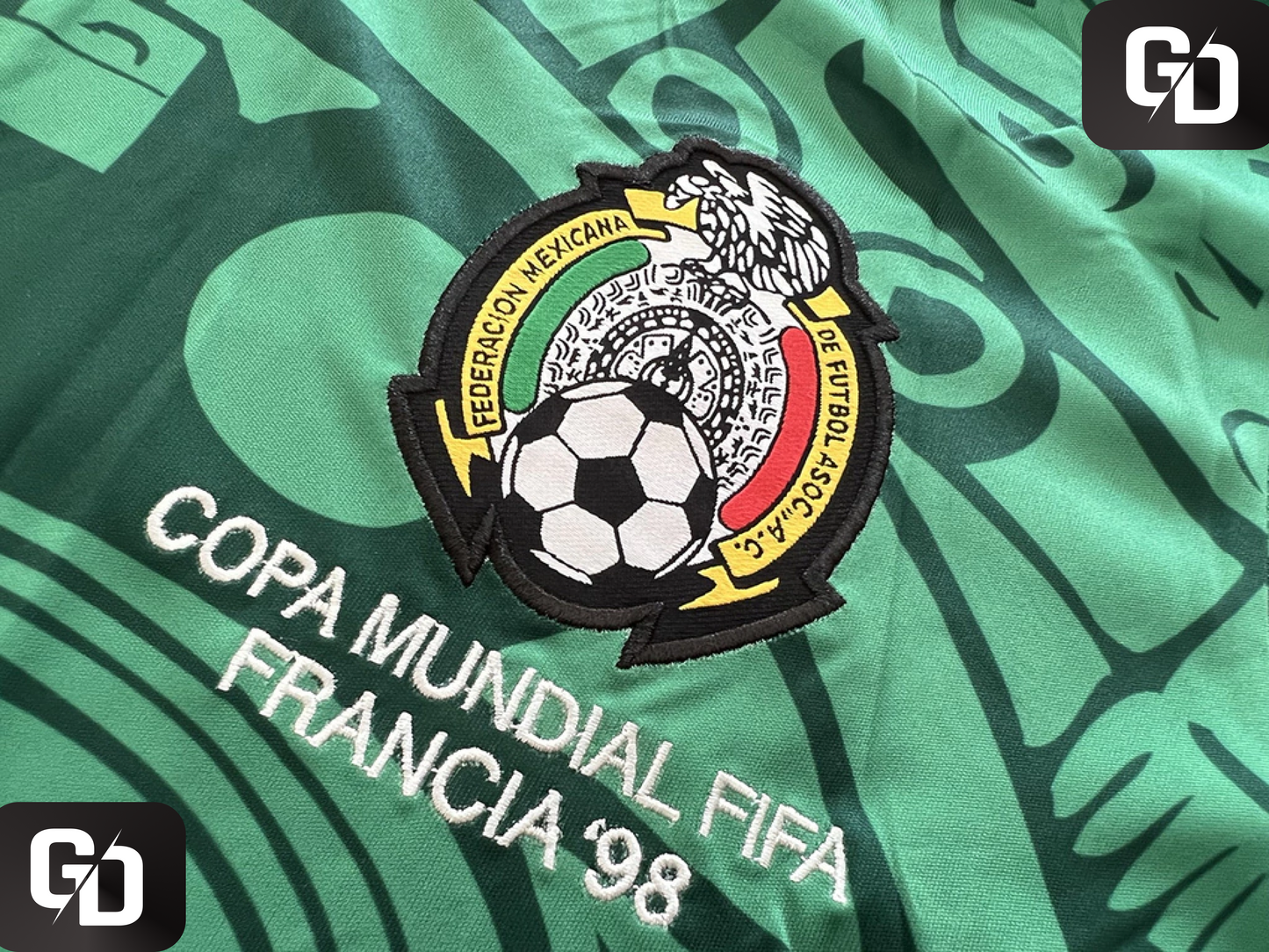 Mexico Home Retro 1998. #11 Blanco. France World Cup