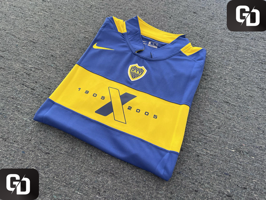 Boca Juniors Home Retro 2005. #10 Roman