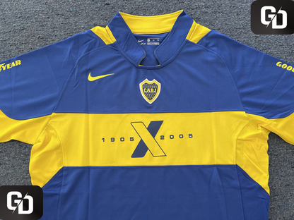 Boca Juniors Home Retro 2005. #10 Roman