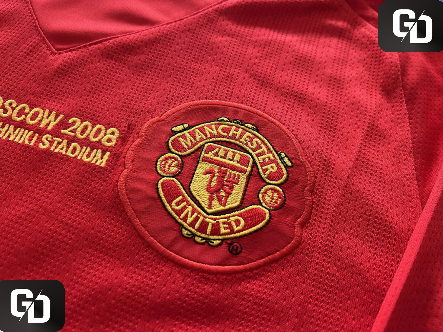 Manchester United Home 2008 Long Sleeve. #7 Ronaldo