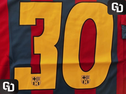 Barcelona Home Retro 2006. #30 Messi