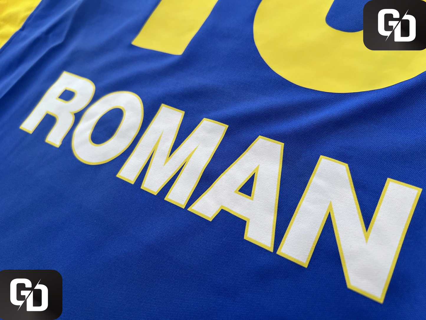 Boca Juniors Home Retro 2005. #10 Roman