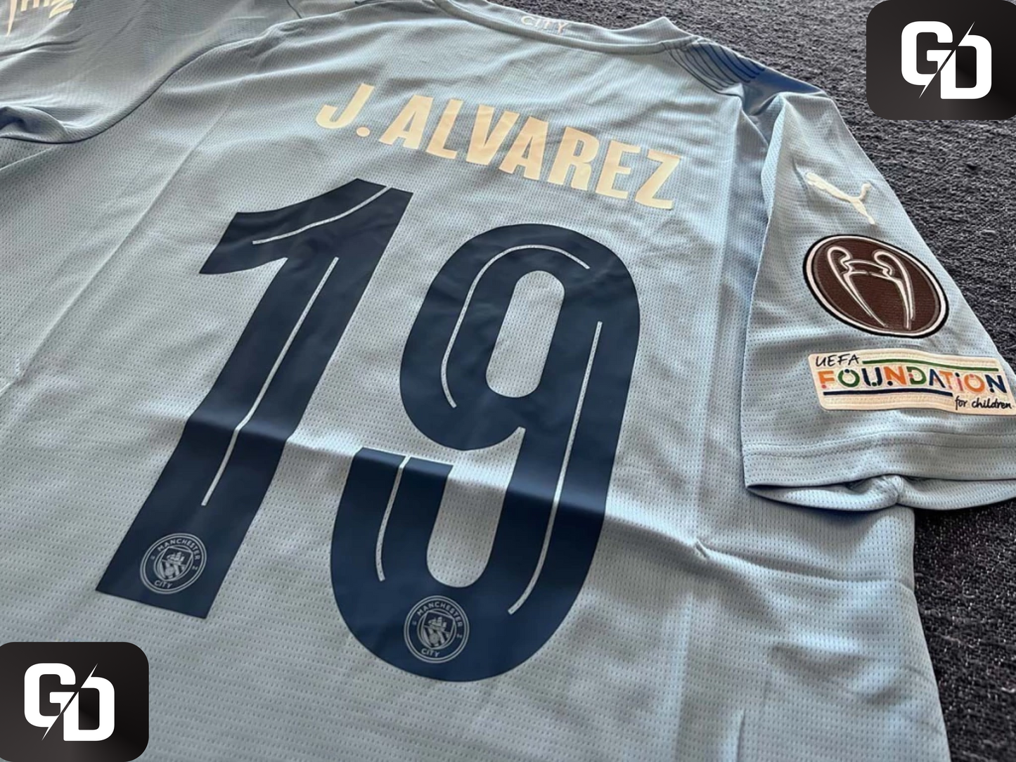 Manchester City home 2023. #19 J.Alvarez