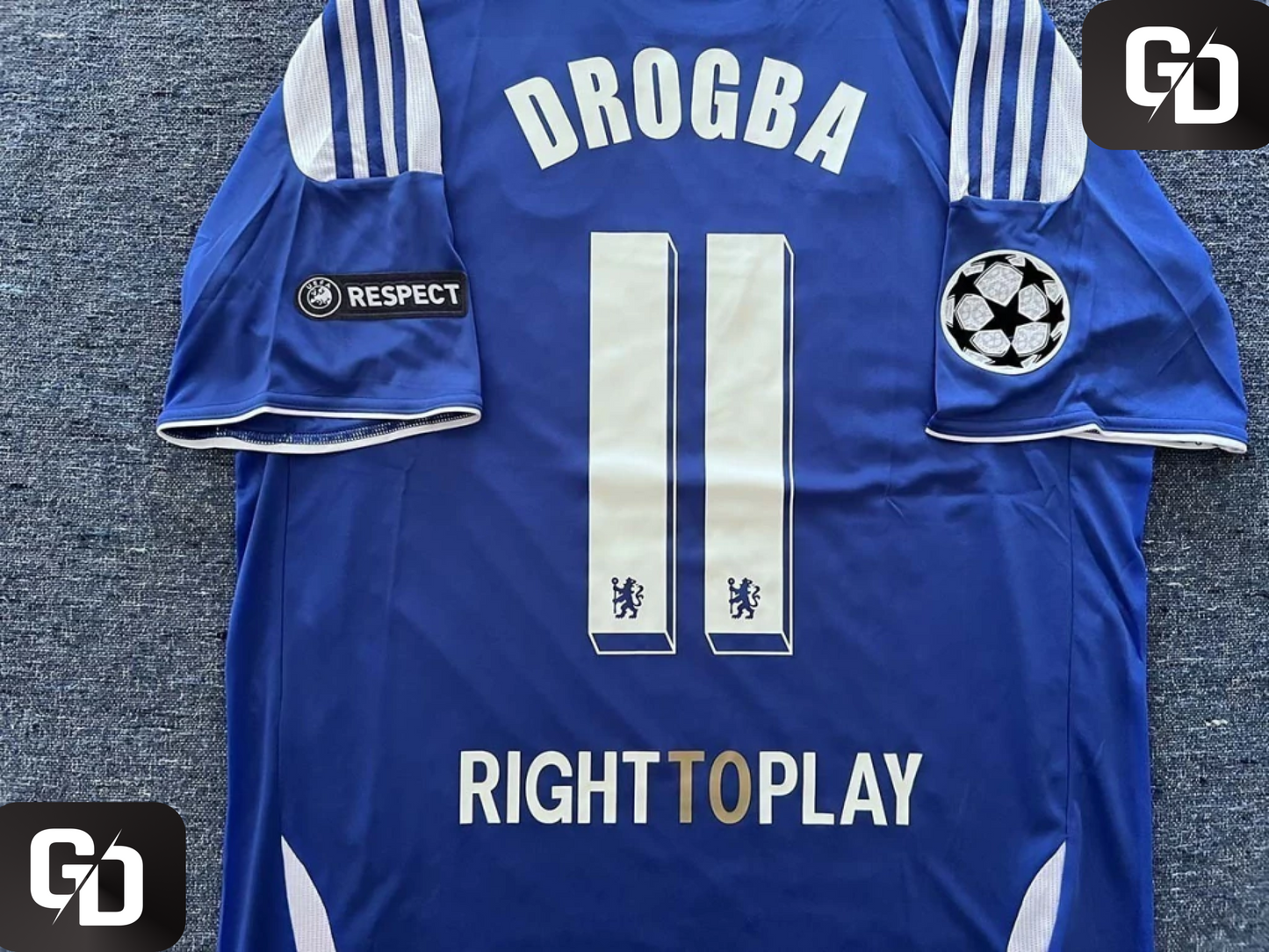 Chelsea Home Retro 2012. #11 Drogba